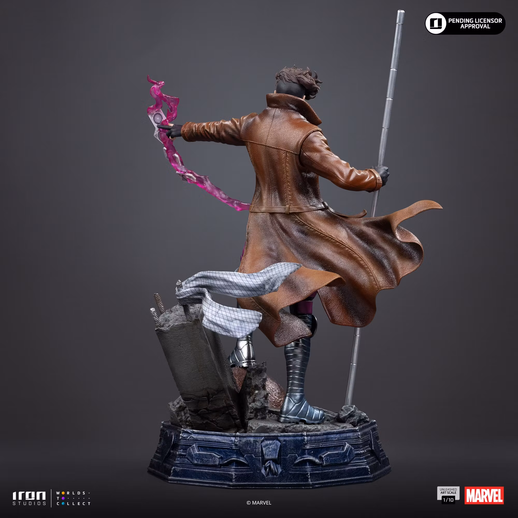 X-Men Gambit Unleashed 1/10 Art Scale Statue