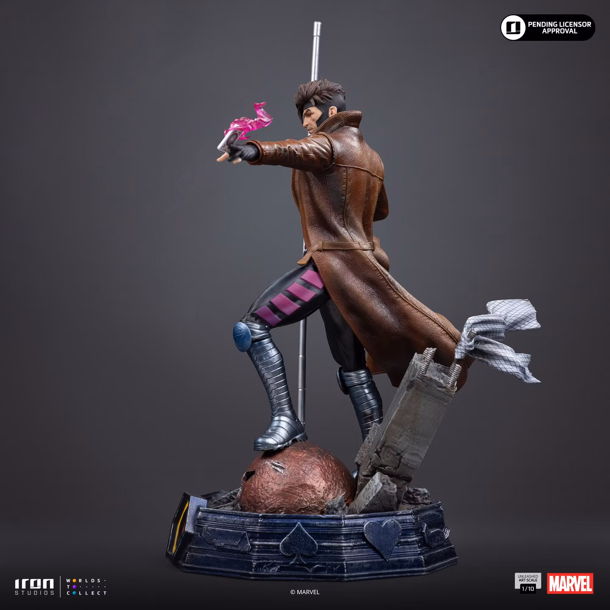 X-Men Gambit Unleashed 1/10 Art Scale Statue