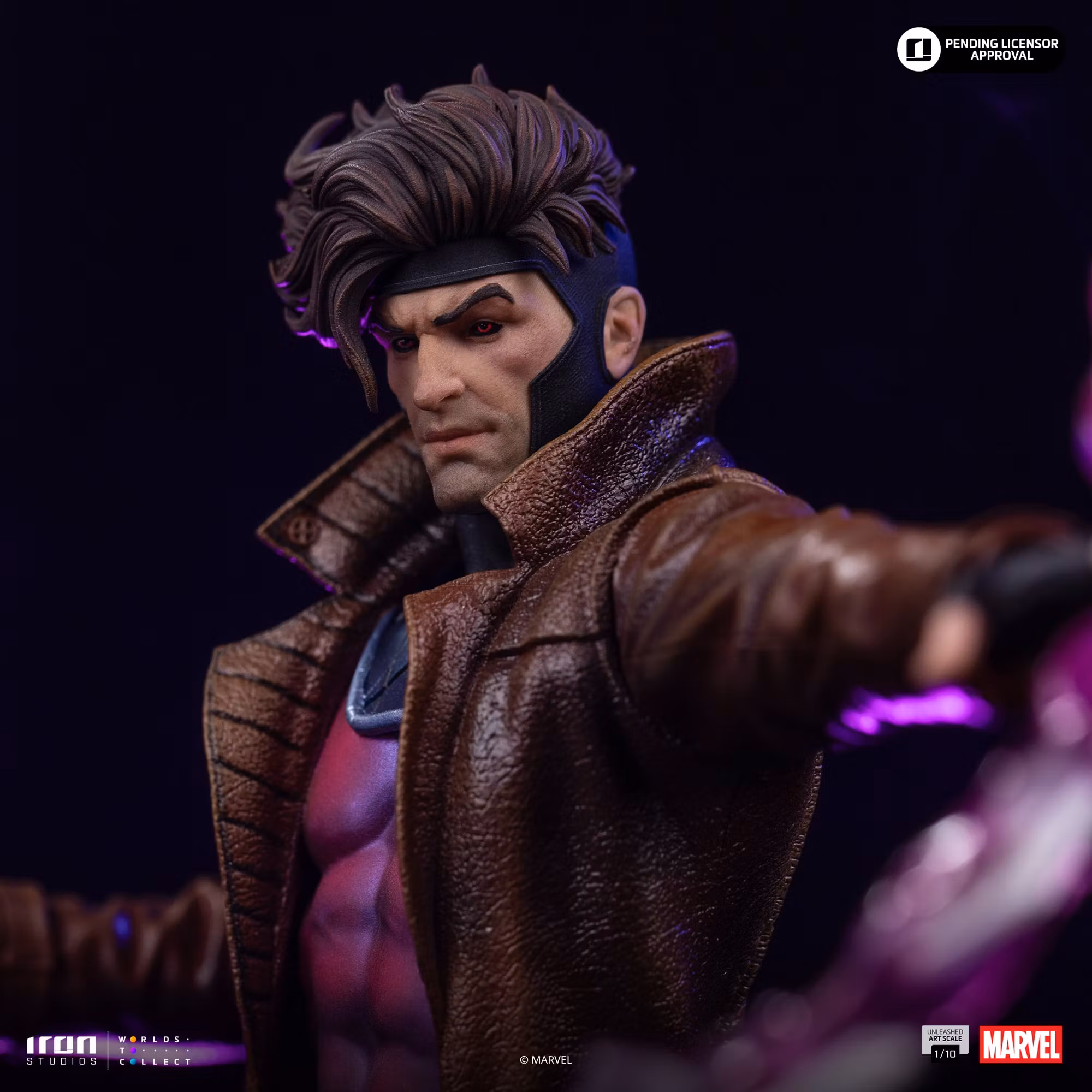 X-Men Gambit Unleashed 1/10 Art Scale Statue