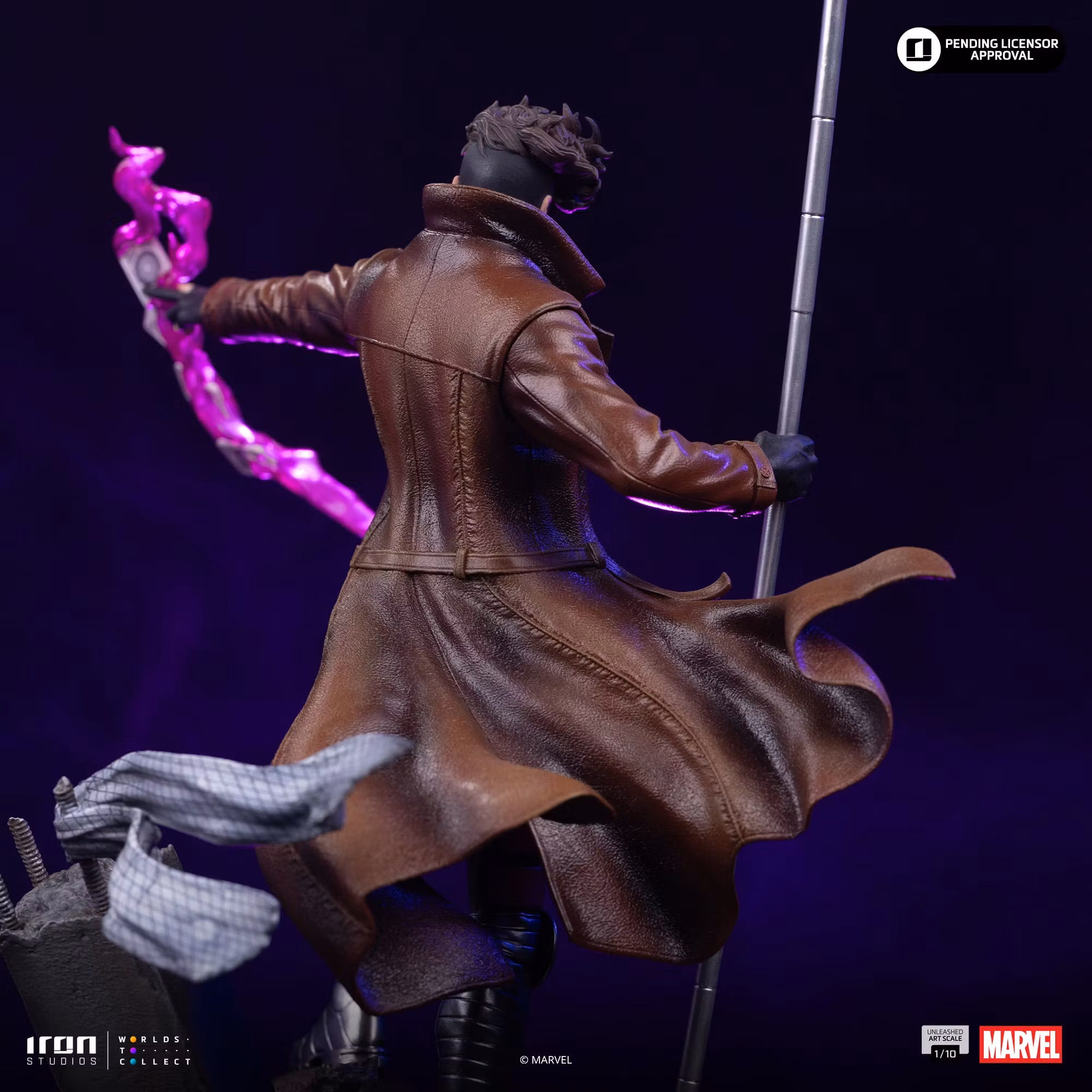 X-Men Gambit Unleashed 1/10 Art Scale Statue