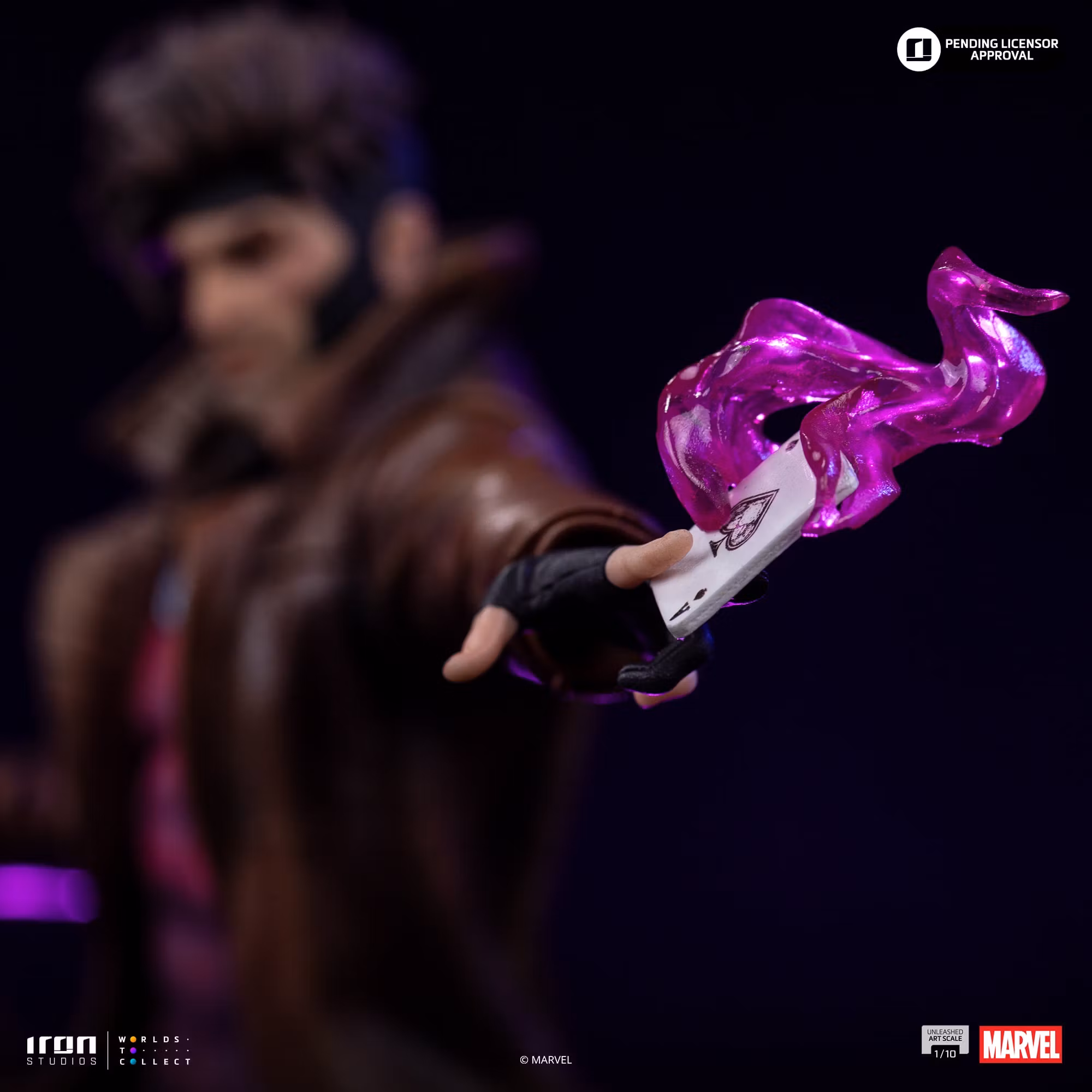 X-Men Gambit Unleashed 1/10 Art Scale Statue