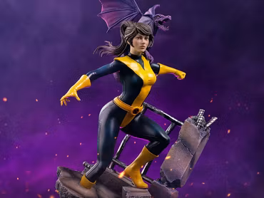 X-Men Battle Diorama Series Kitty Pryde & Lockheed 1/10 Art Scale Statue