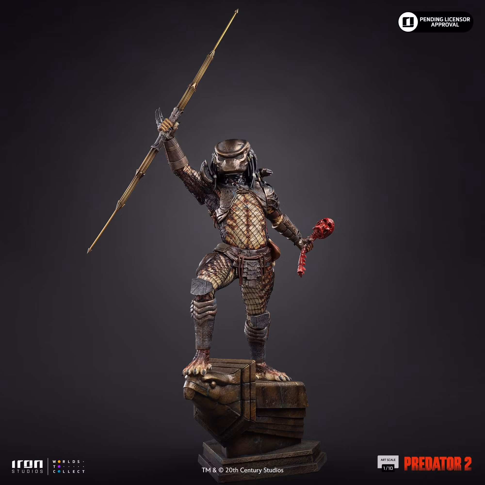 Predator 2 City Hunter Predator 1/10 Art Scale Statue
