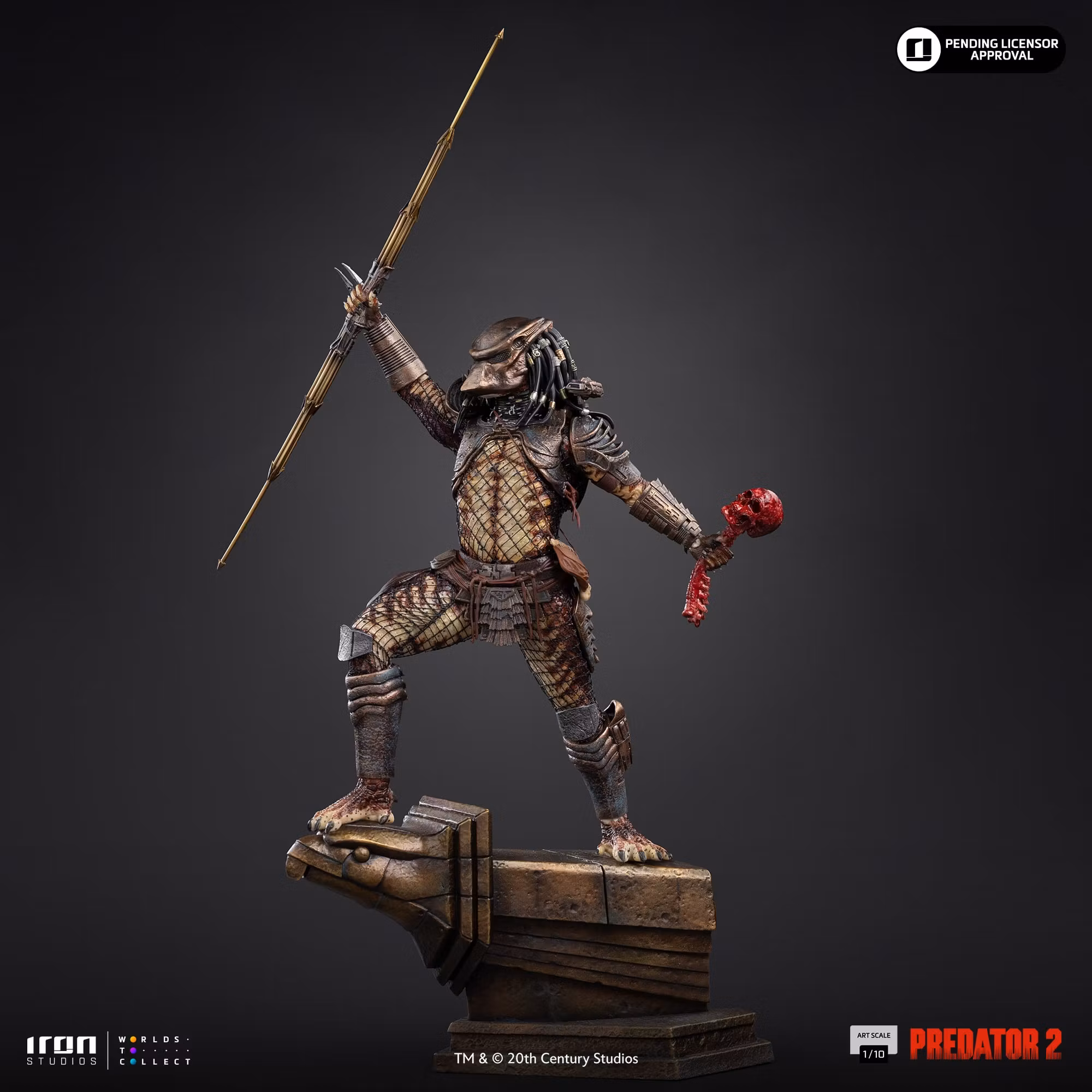 Predator 2 City Hunter Predator 1/10 Art Scale Statue