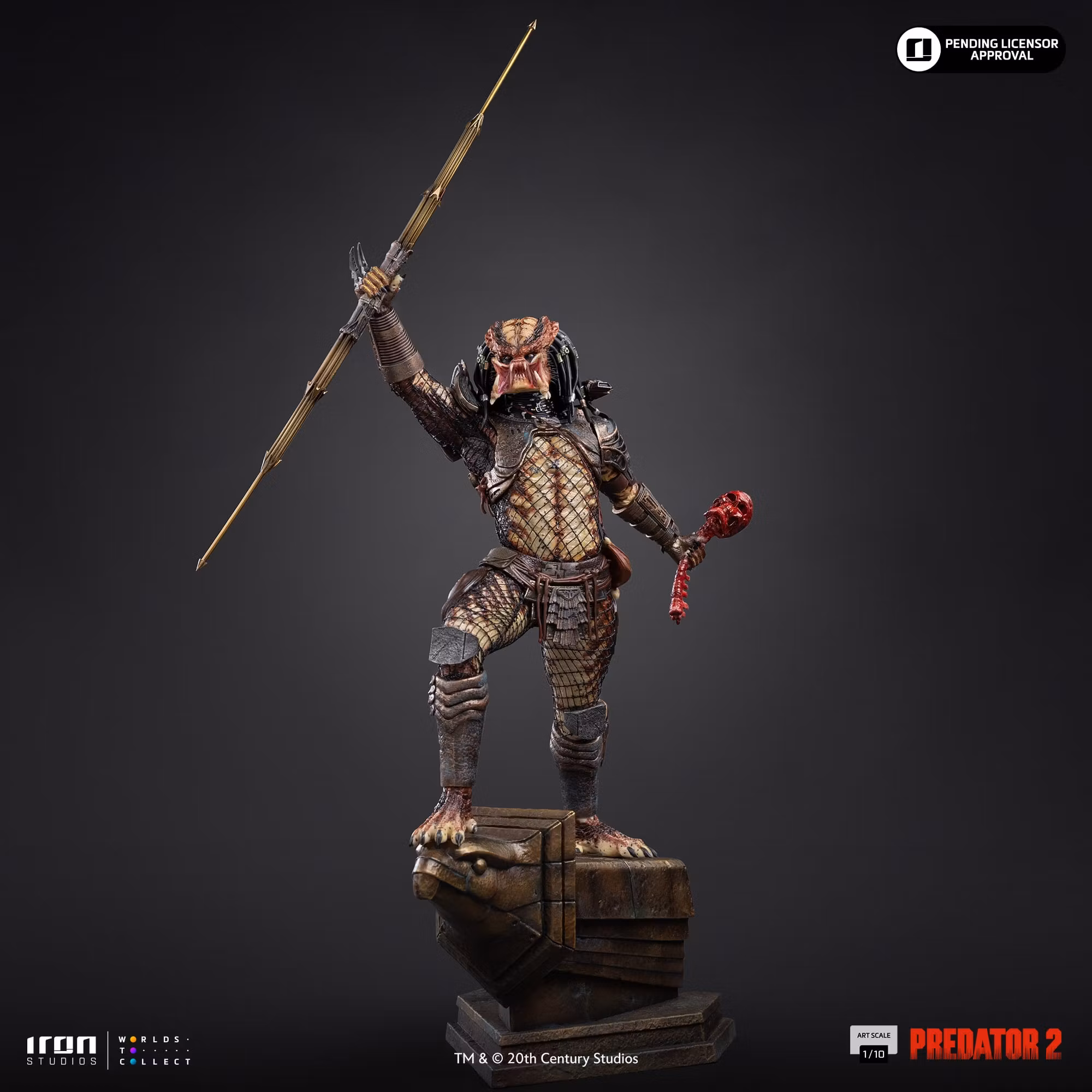 Predator 2 City Hunter Predator 1/10 Art Scale Statue