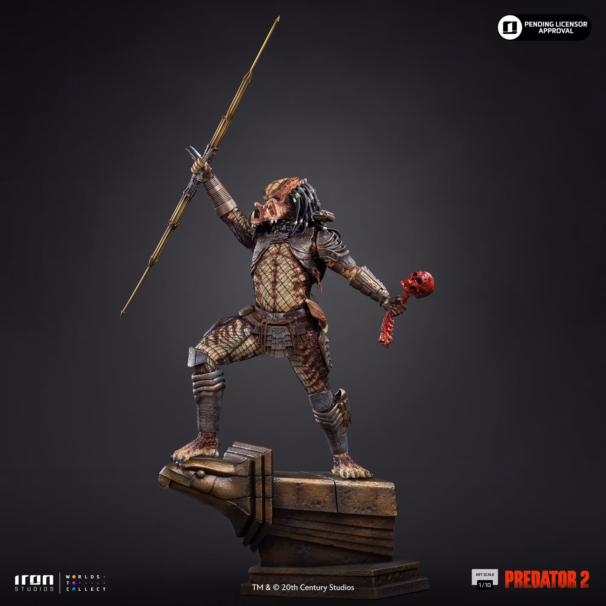 Predator 2 City Hunter Predator 1/10 Art Scale Statue