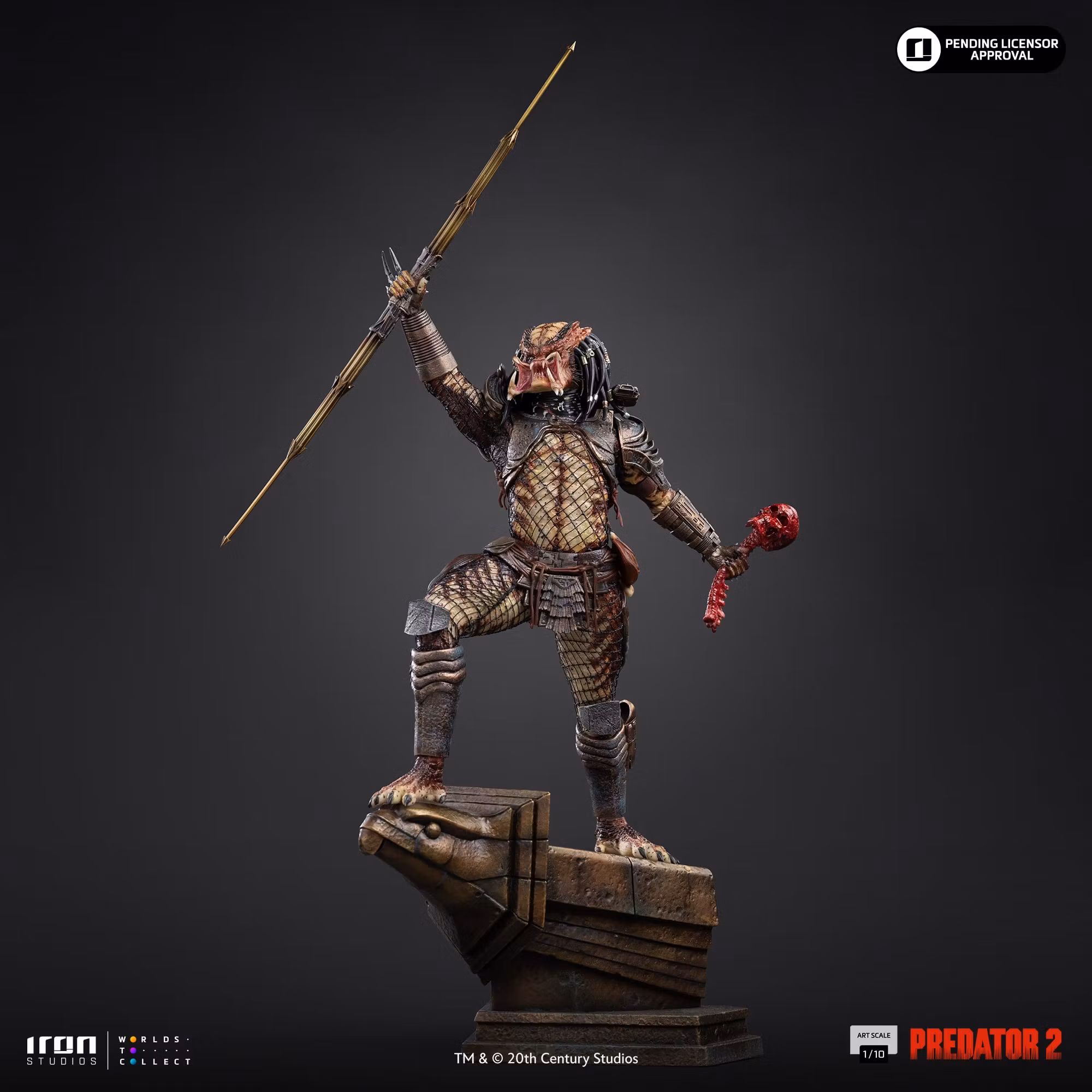 Predator 2 City Hunter Predator 1/10 Art Scale Statue