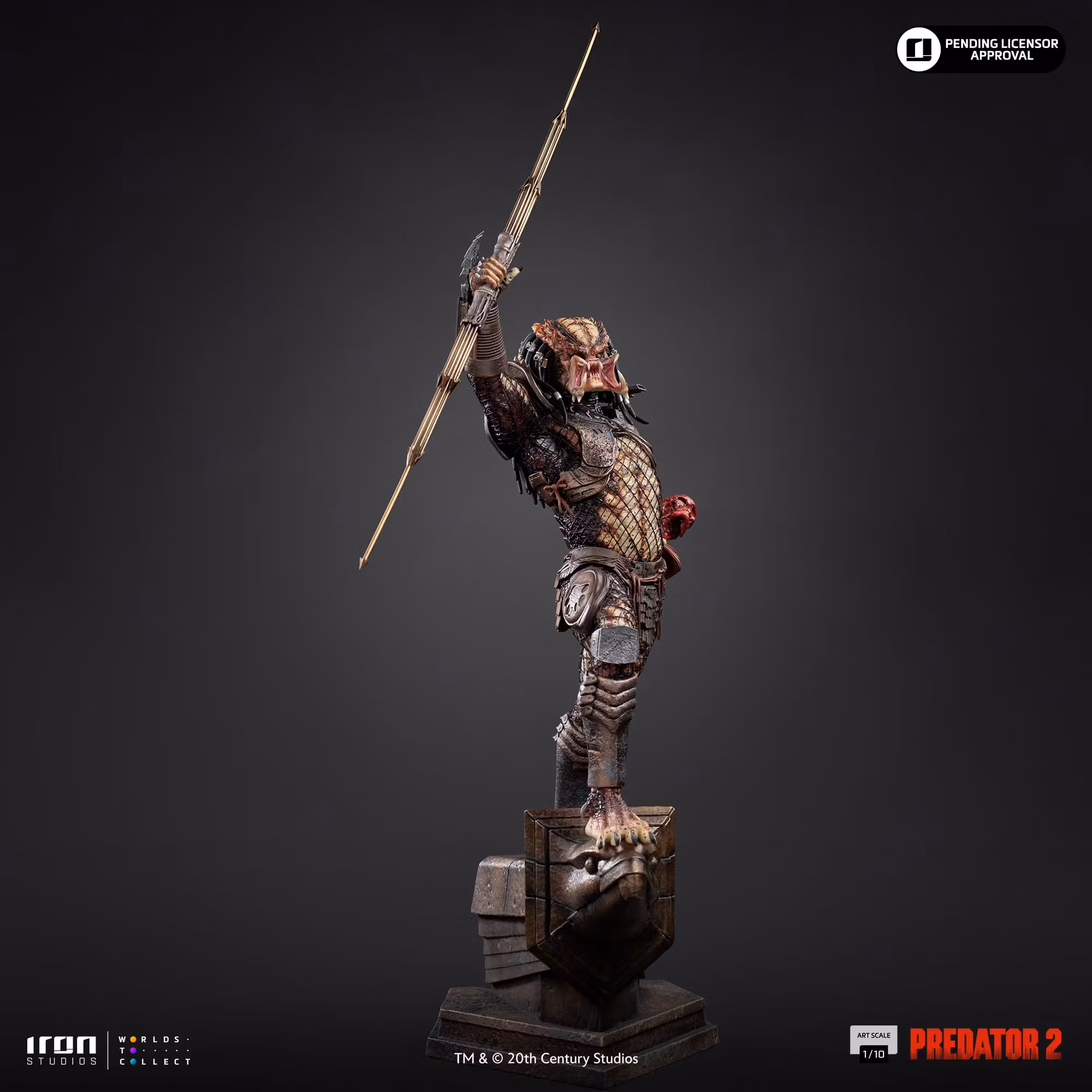 Predator 2 City Hunter Predator 1/10 Art Scale Statue