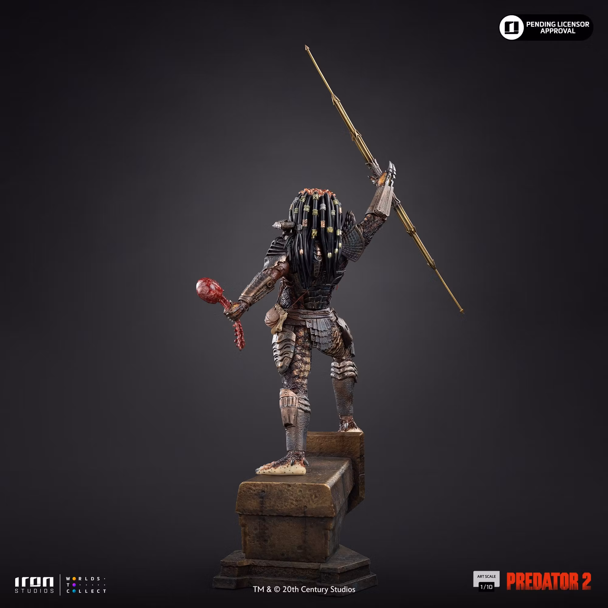 Predator 2 City Hunter Predator 1/10 Art Scale Statue