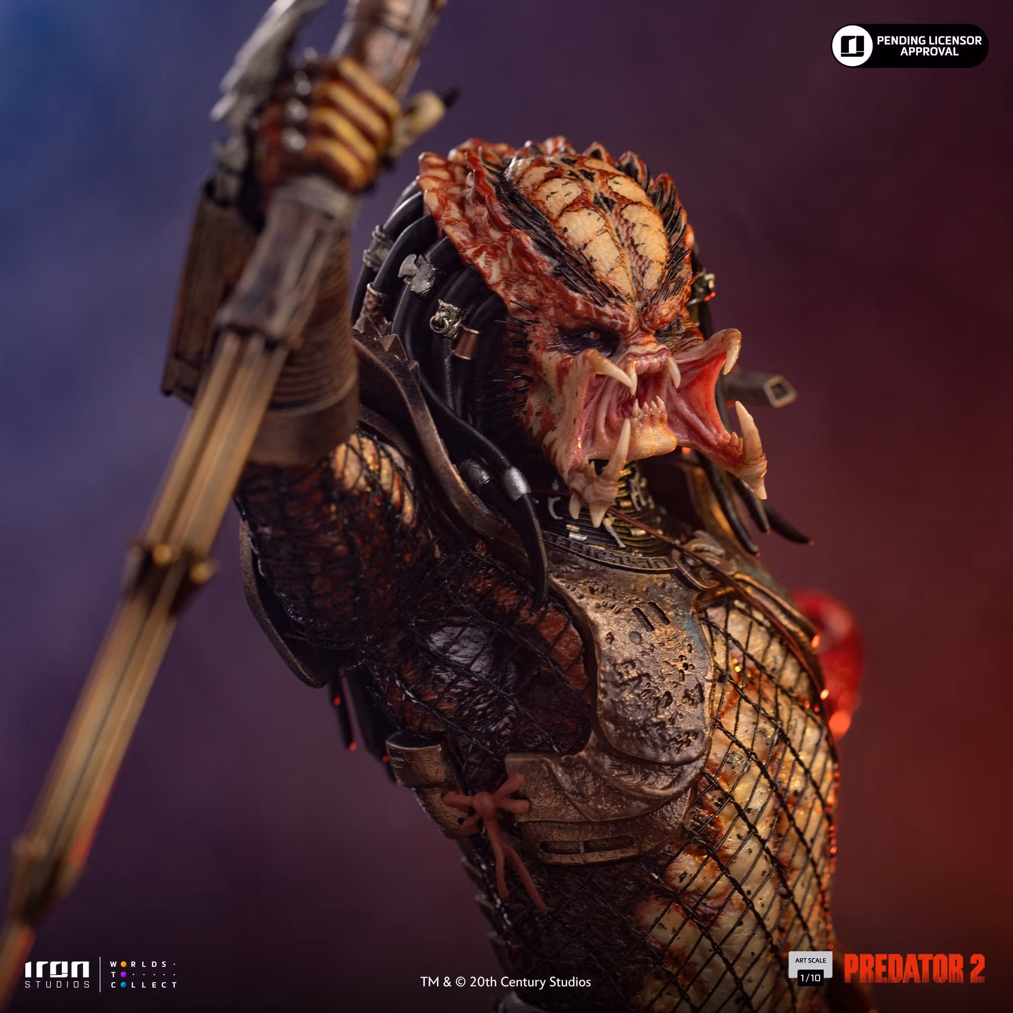 Predator 2 City Hunter Predator 1/10 Art Scale Statue