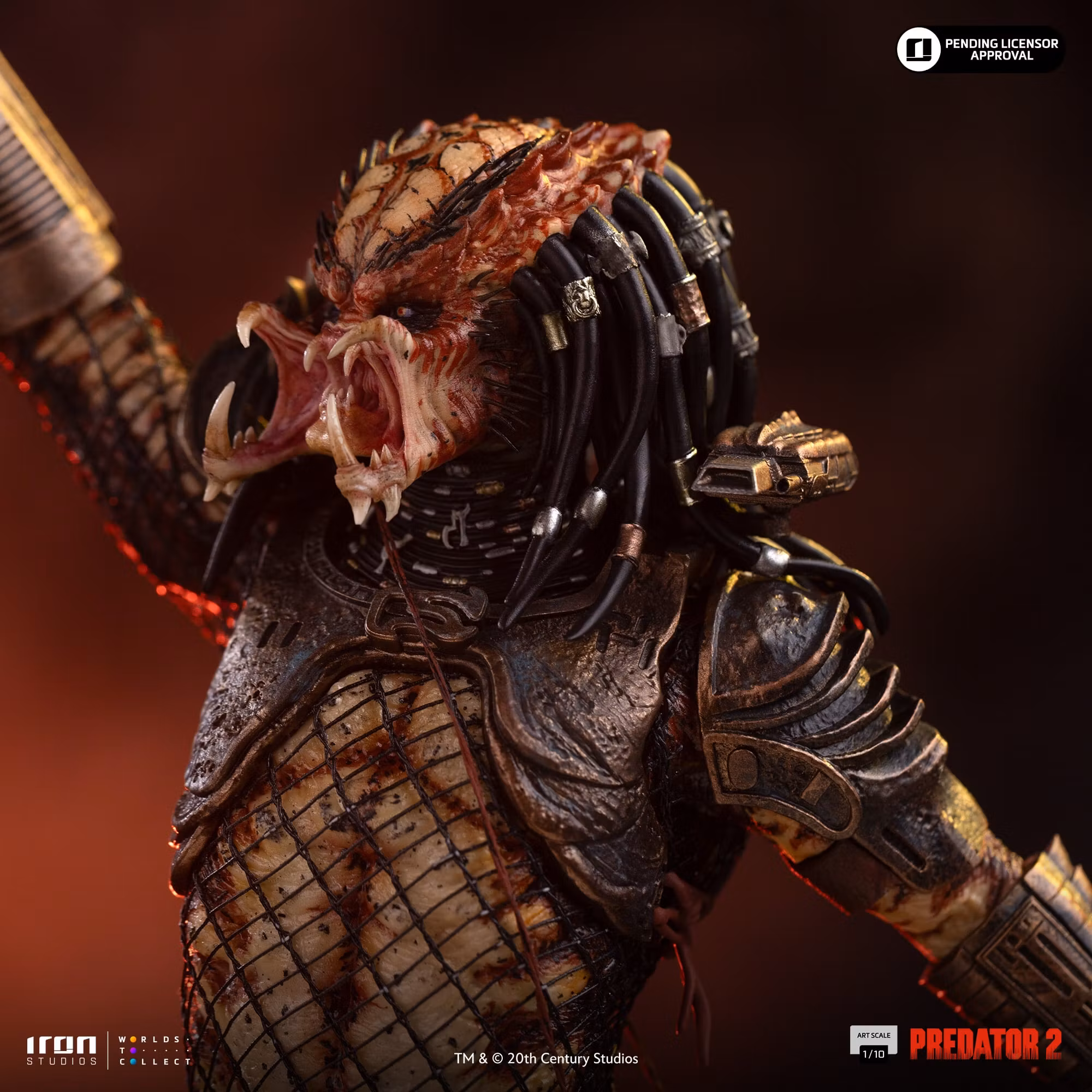 Predator 2 City Hunter Predator 1/10 Art Scale Statue