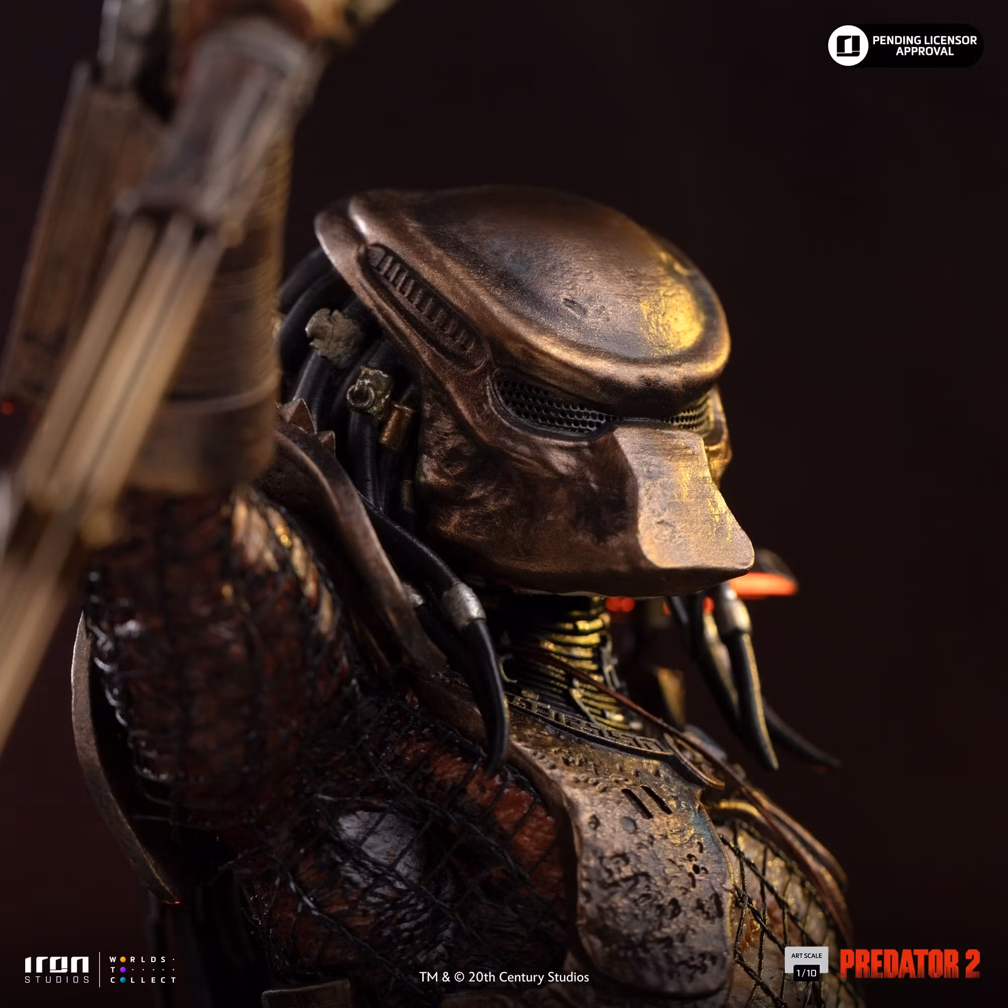 Predator 2 City Hunter Predator 1/10 Art Scale Statue