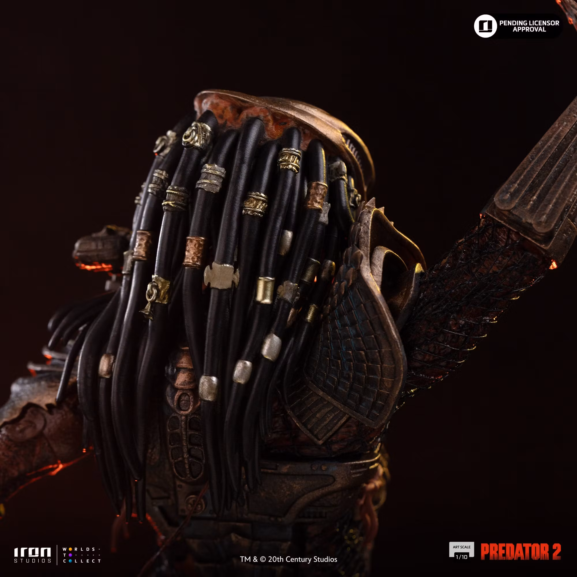Predator 2 City Hunter Predator 1/10 Art Scale Statue