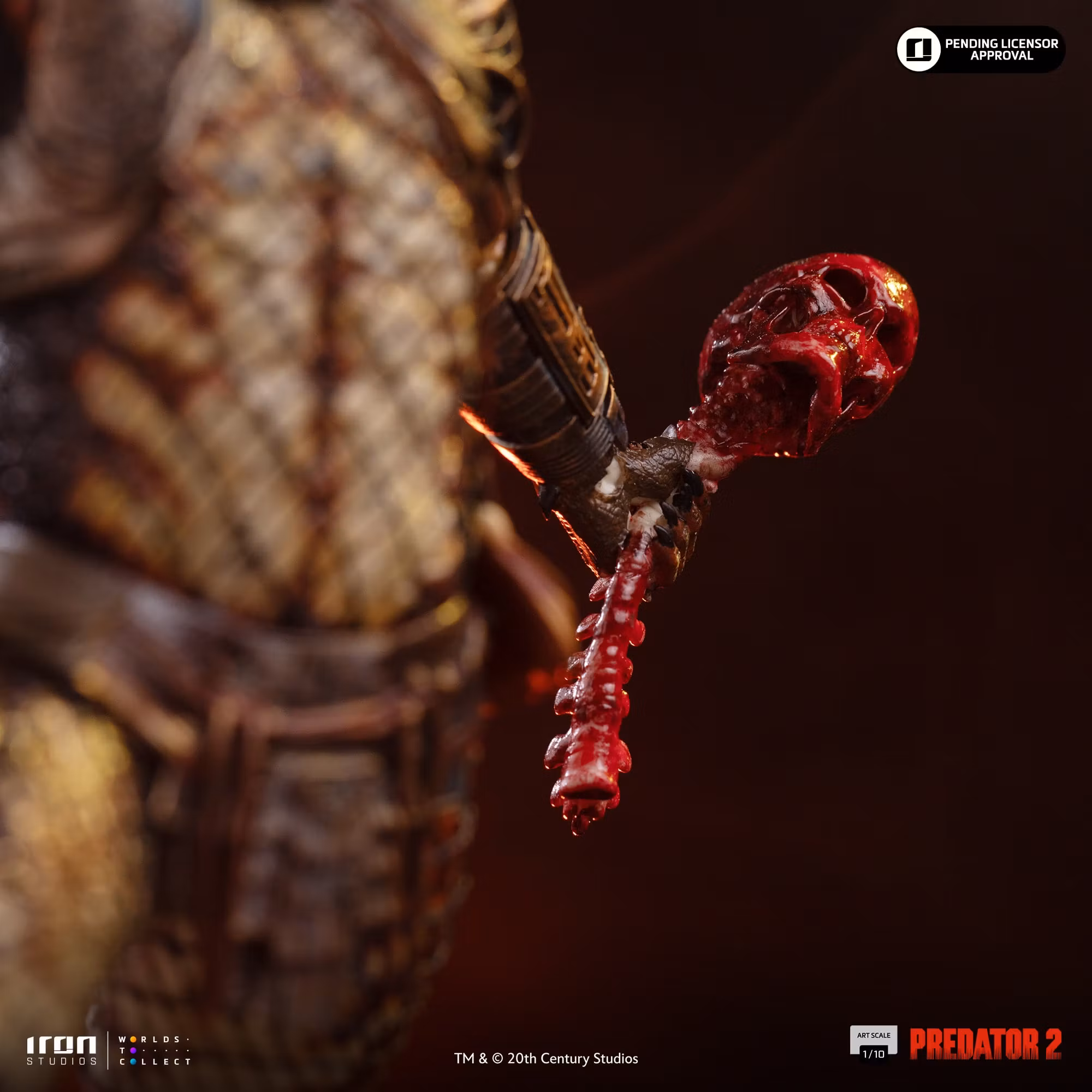 Predator 2 City Hunter Predator 1/10 Art Scale Statue