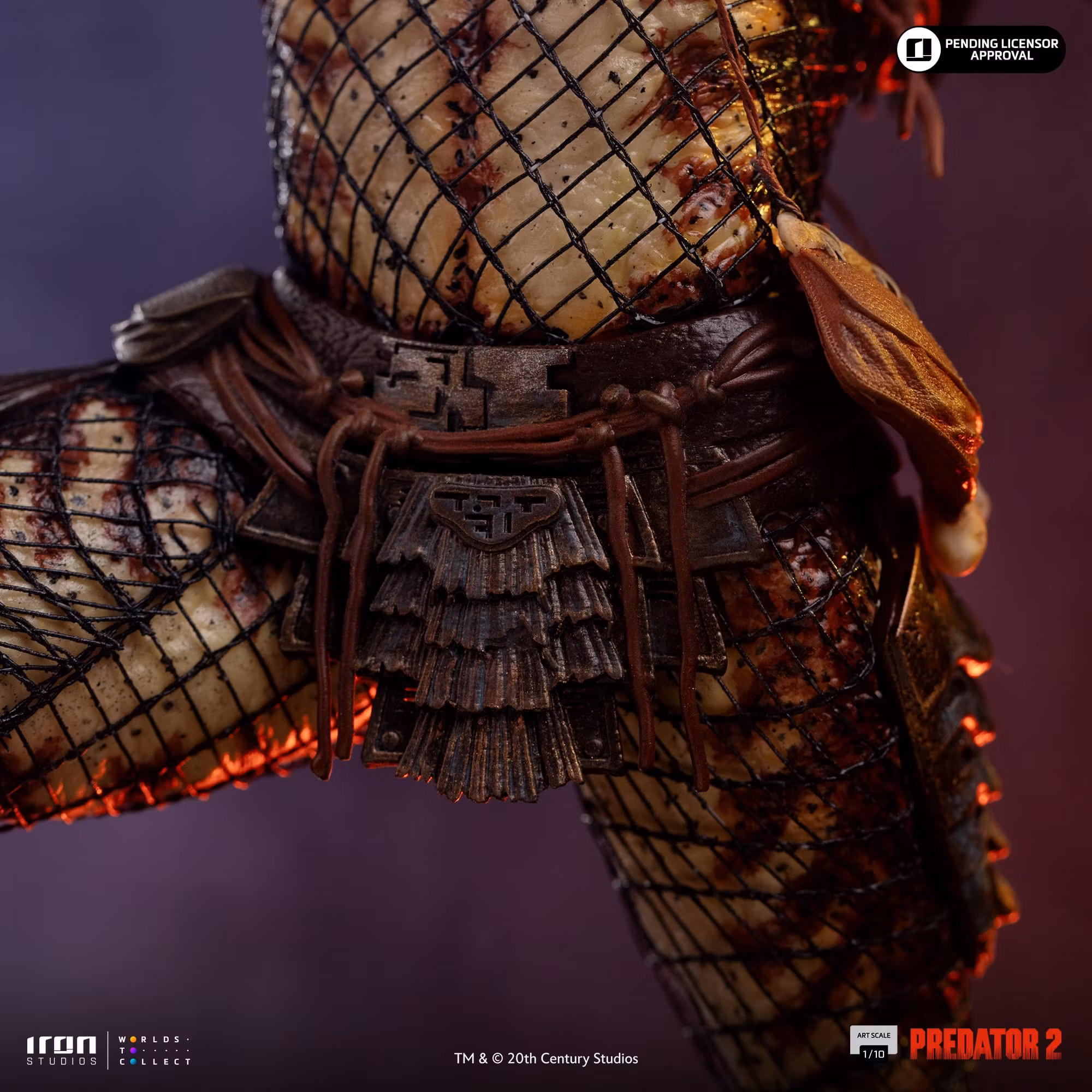Predator 2 City Hunter Predator 1/10 Art Scale Statue