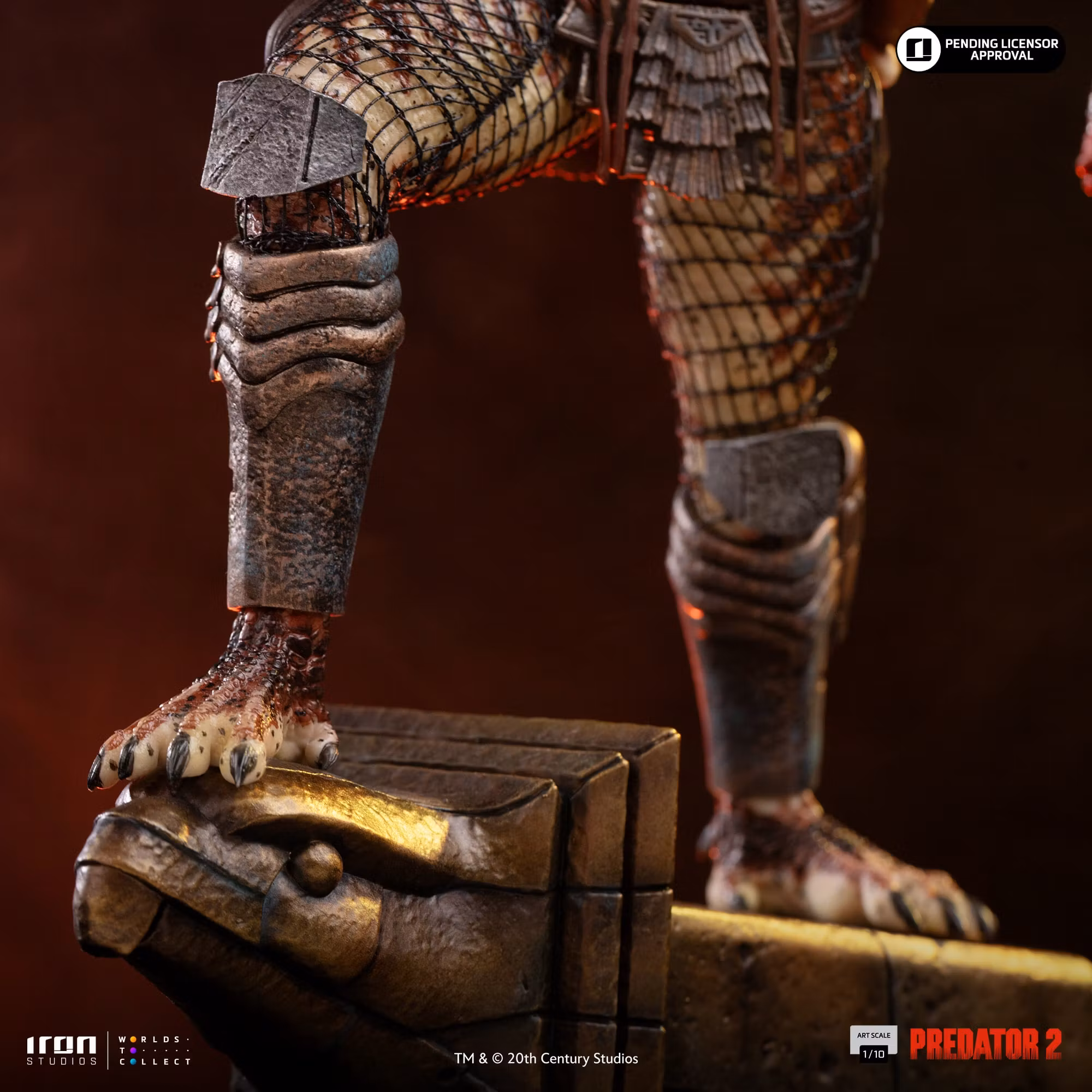 Predator 2 City Hunter Predator 1/10 Art Scale Statue