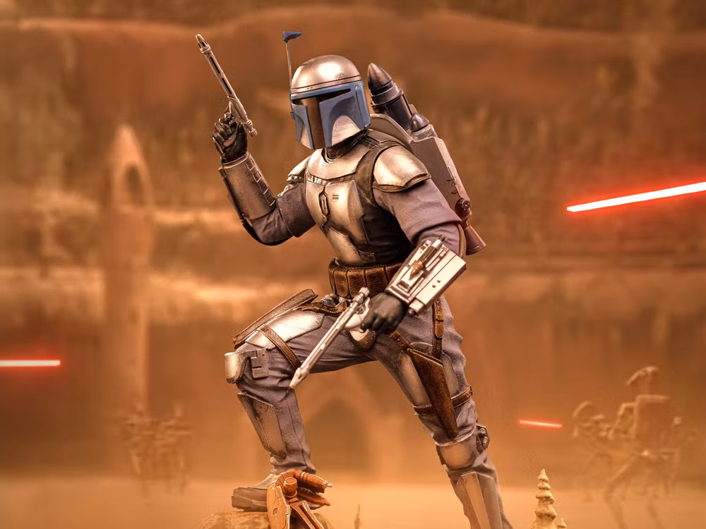 Star Wars: Attack of the Clones Jango Fett 1/10 Art Scale Statue