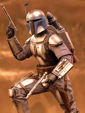 Star Wars: Attack of the Clones Jango Fett 1/10 Art Scale Statue