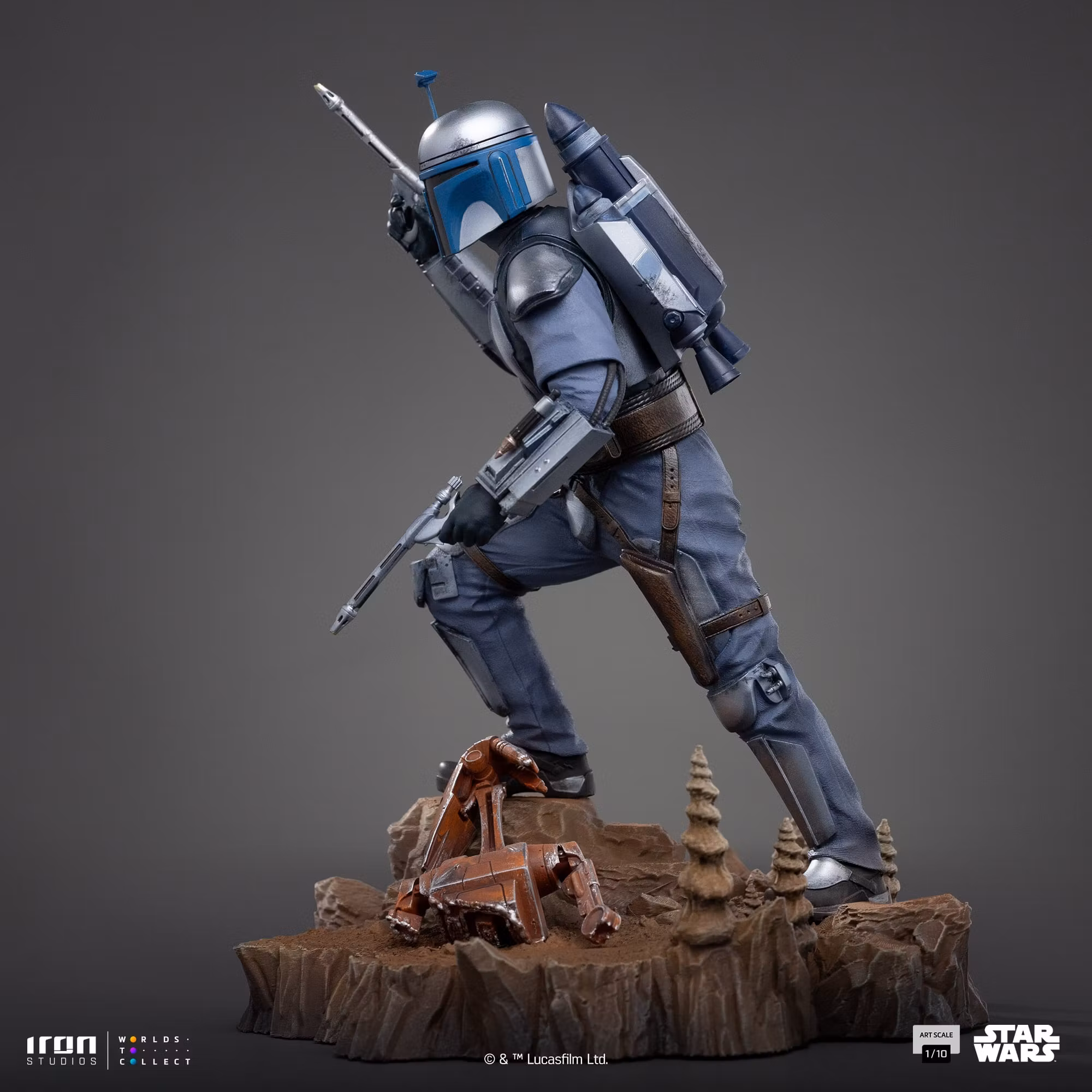 Star Wars: Attack of the Clones Jango Fett 1/10 Art Scale Statue