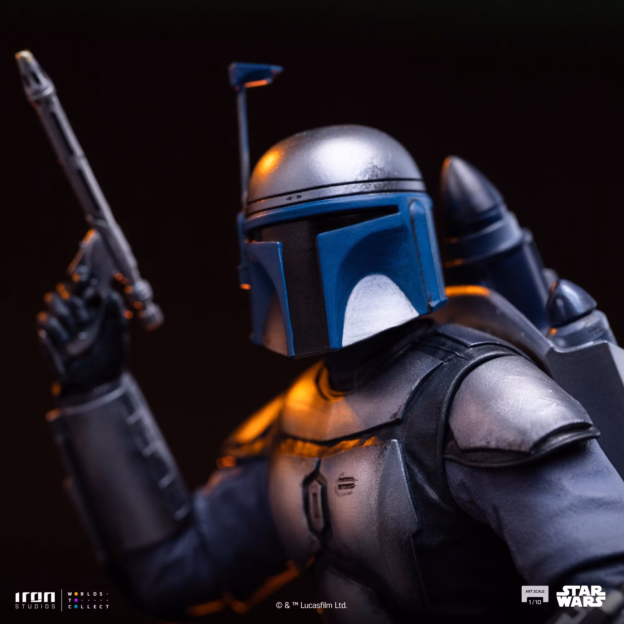 Star Wars: Attack of the Clones Jango Fett 1/10 Art Scale Statue