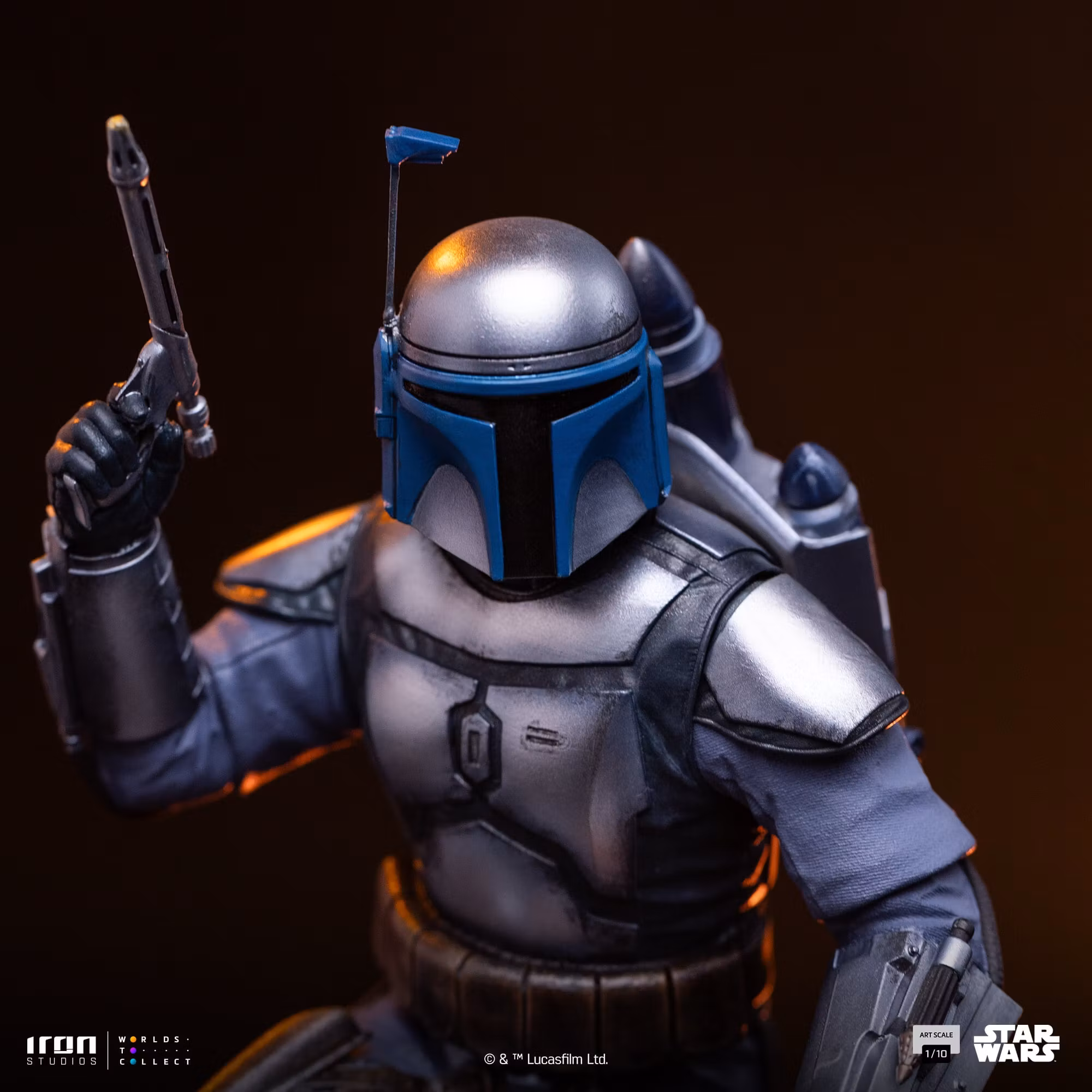 Star Wars: Attack of the Clones Jango Fett 1/10 Art Scale Statue