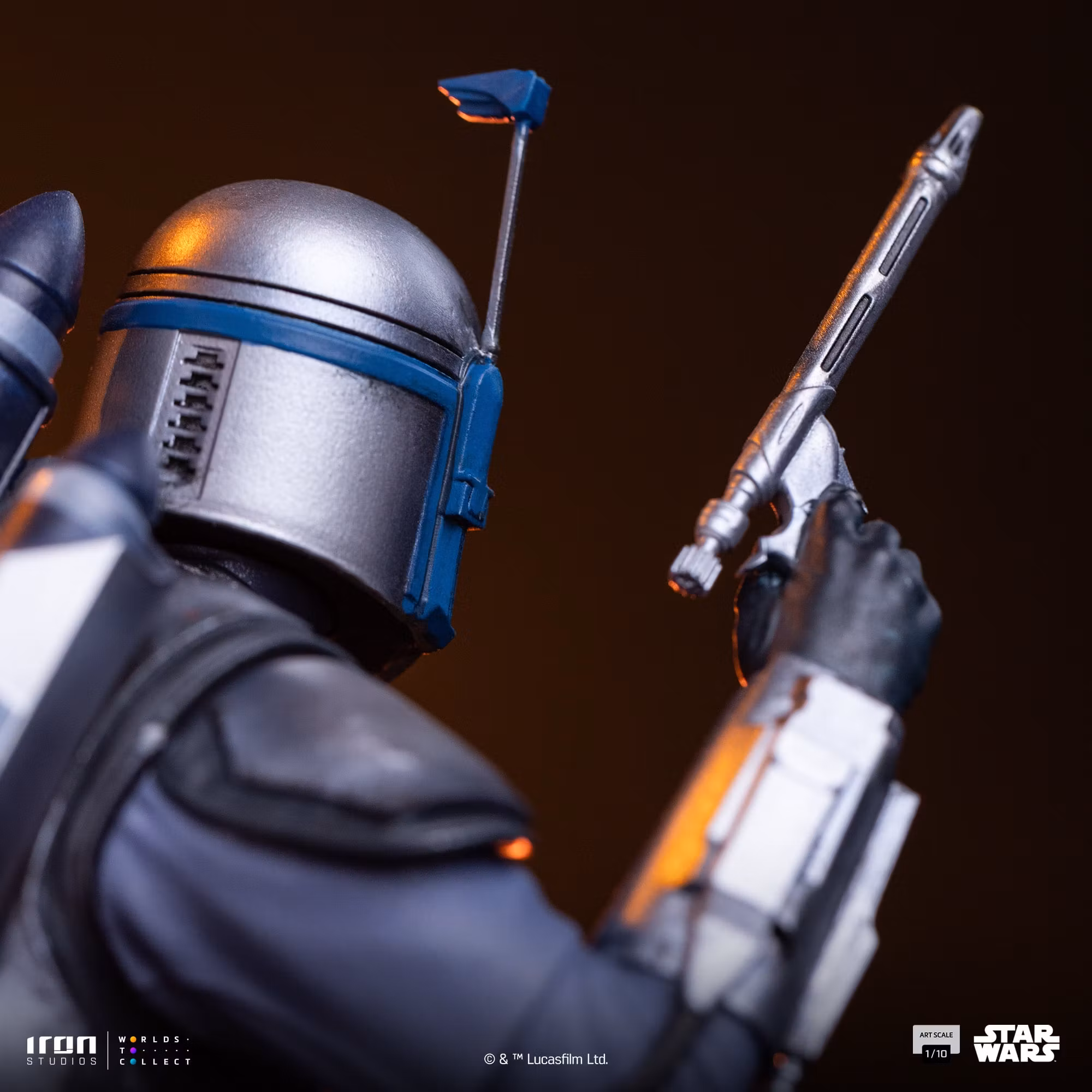 Star Wars: Attack of the Clones Jango Fett 1/10 Art Scale Statue
