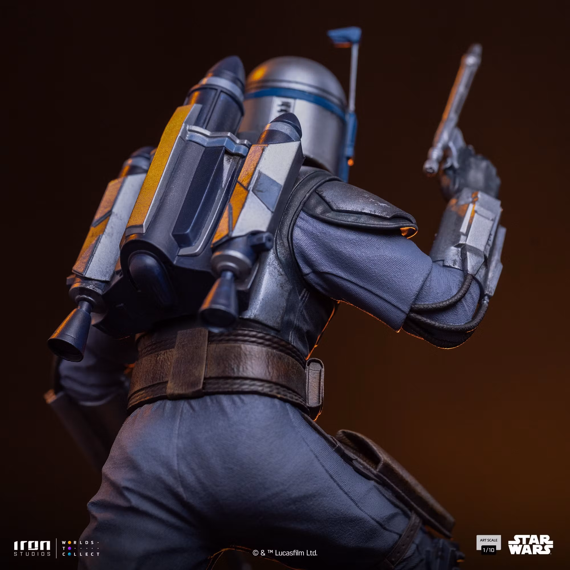 Star Wars: Attack of the Clones Jango Fett 1/10 Art Scale Statue