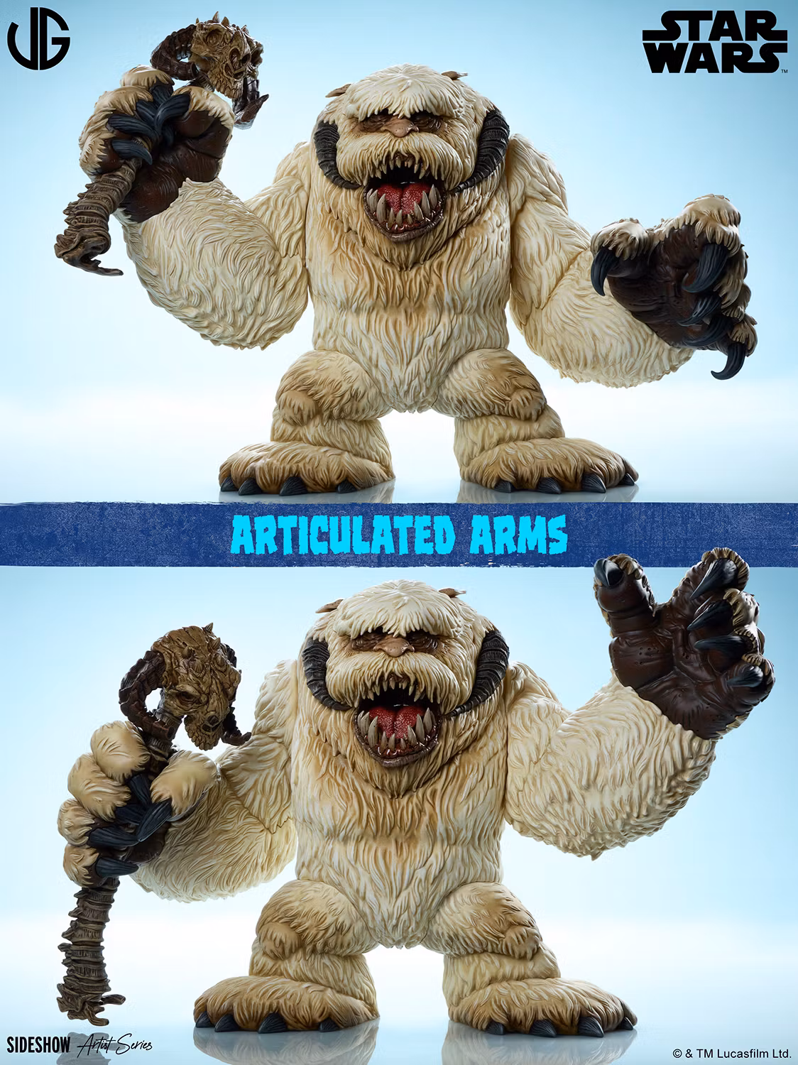 Star Wars: Empire Strikes Back Wampa Designer Collectible Statue