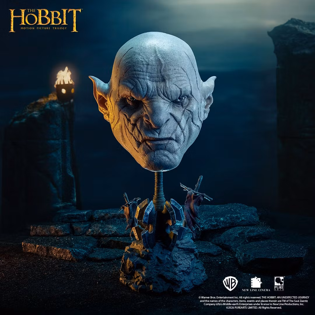 The Hobbit: An Unexpected Journey Azog the Defiler 1/1 Scale Limited Edition Art Mask