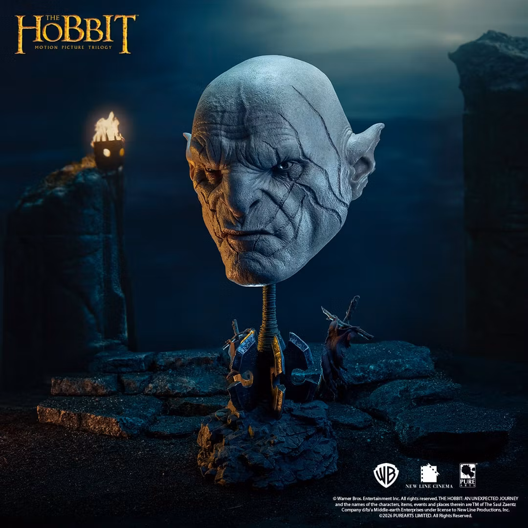 The Hobbit: An Unexpected Journey Azog the Defiler 1/1 Scale Limited Edition Art Mask