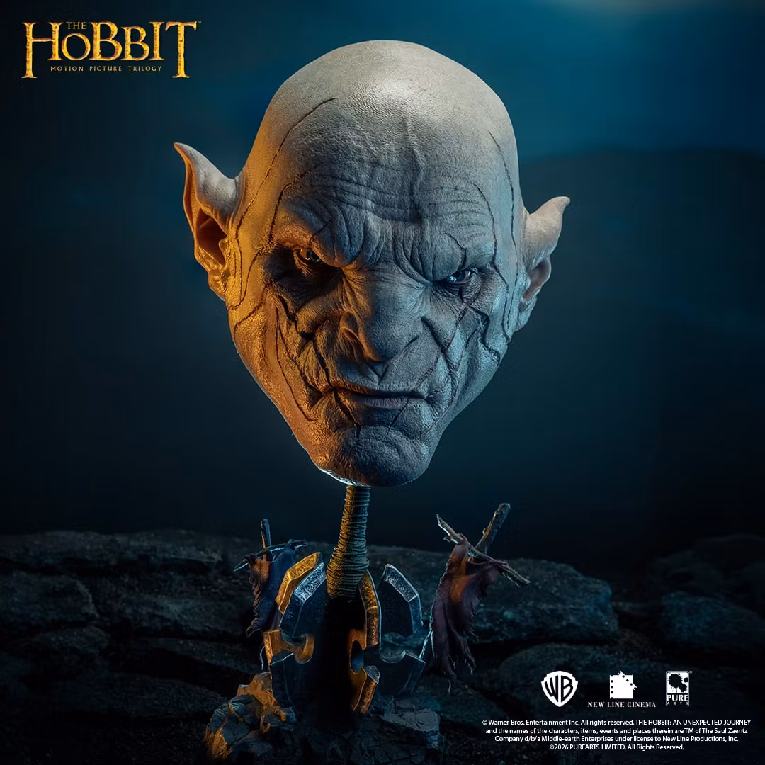 The Hobbit: An Unexpected Journey Azog the Defiler 1/1 Scale Limited Edition Art Mask