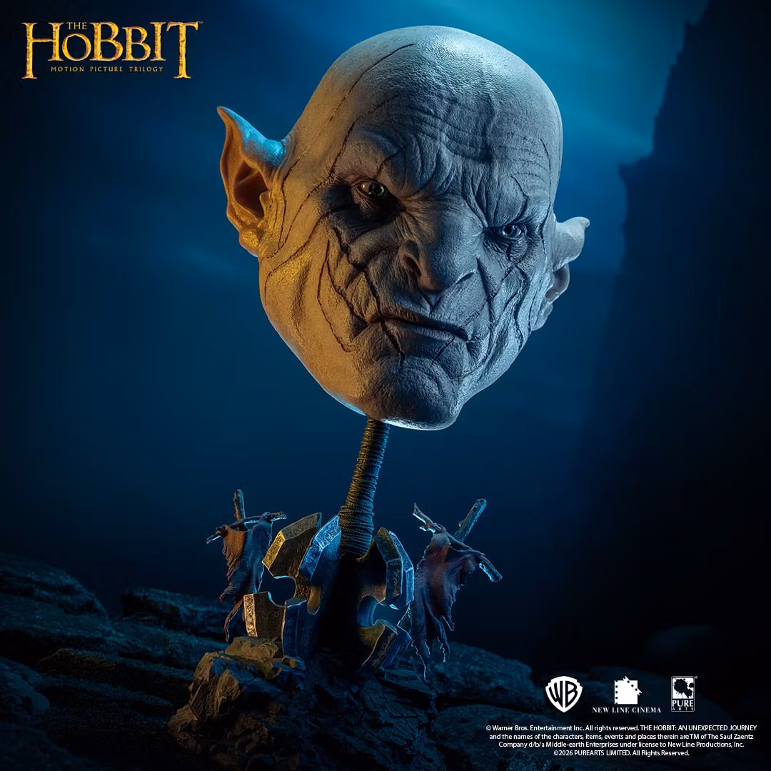 The Hobbit: An Unexpected Journey Azog the Defiler 1/1 Scale Limited Edition Art Mask