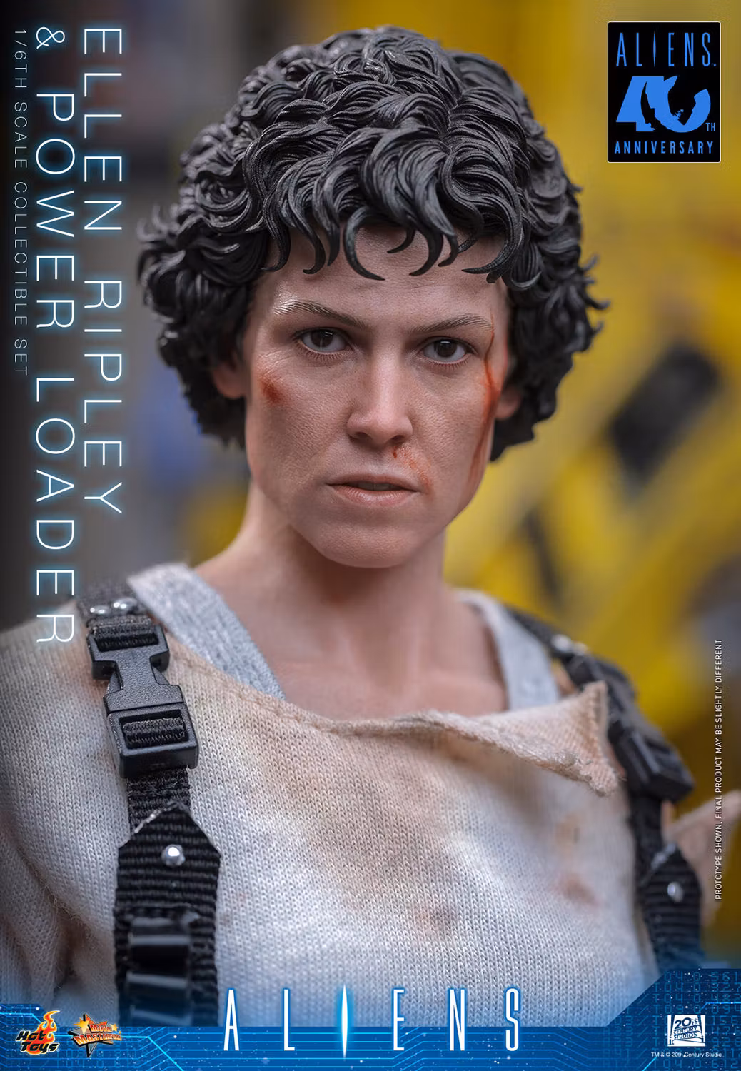 Aliens MMS923 Ellen Ripley & Power Loader 1/6th Scale Collectible Figure and Vehicle Accessory