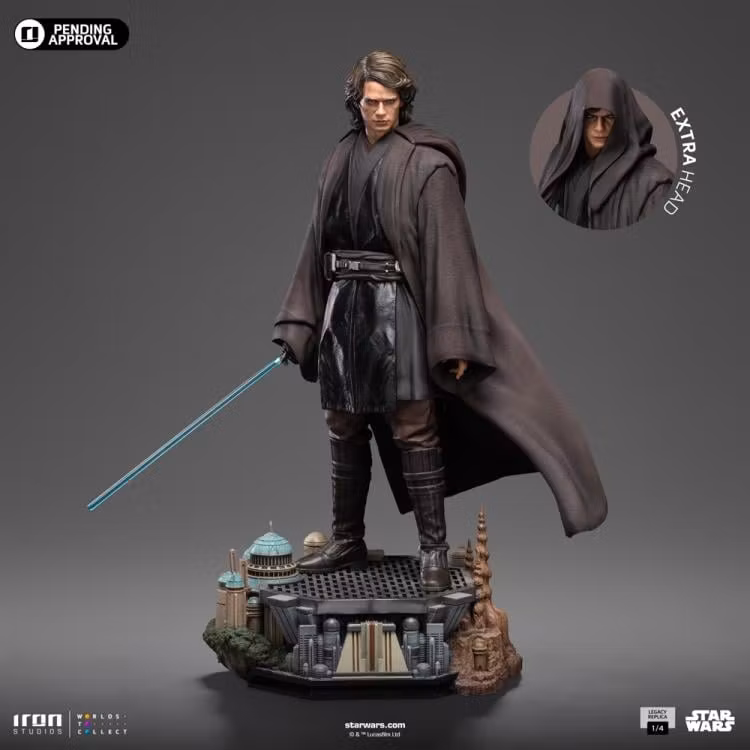 Star Wars Legacy Replica Anakin Skywalker 1/4 Scale Limited Edition Statue