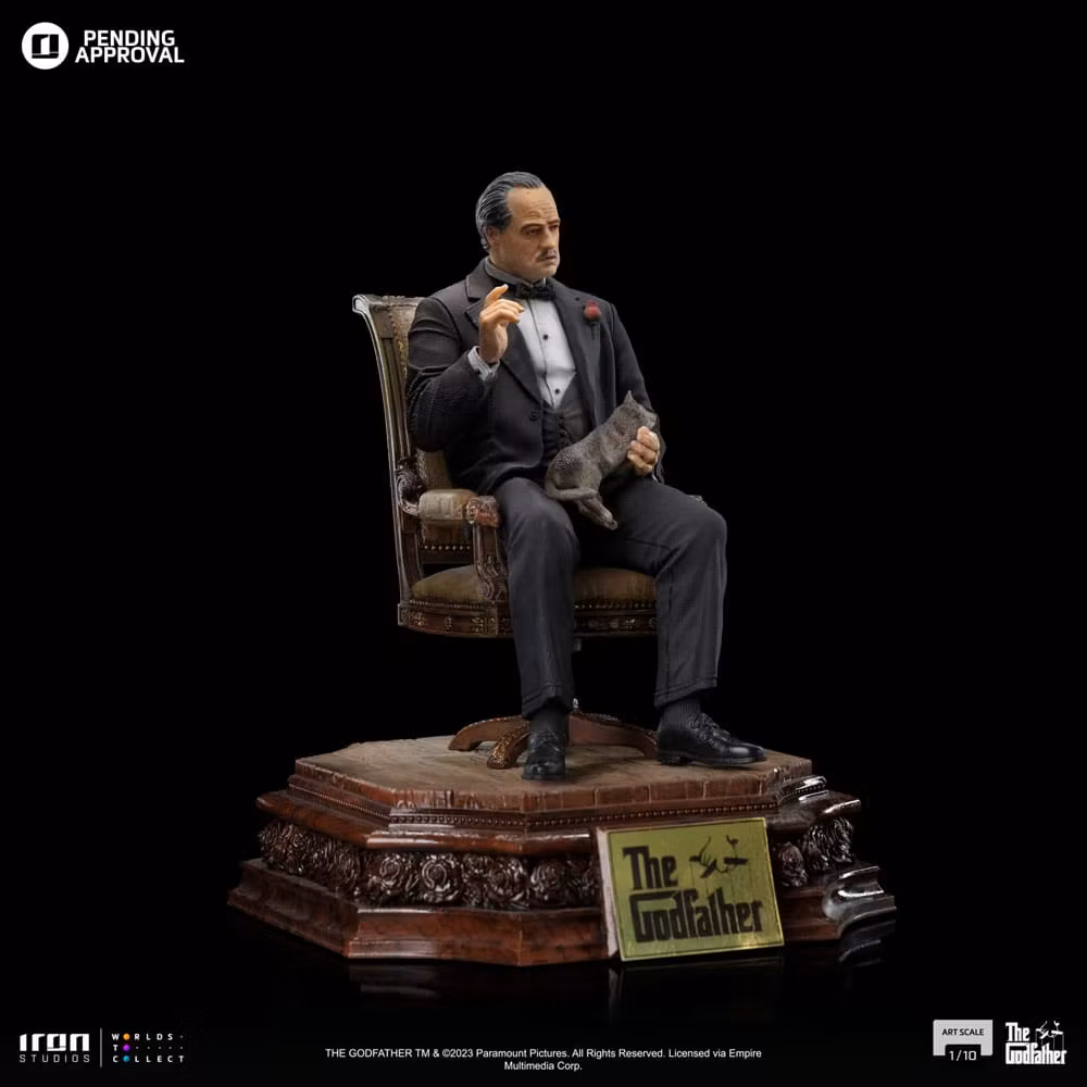 The Godfather Don Vito Corelione 1/10 Scale Limited Edition Statue