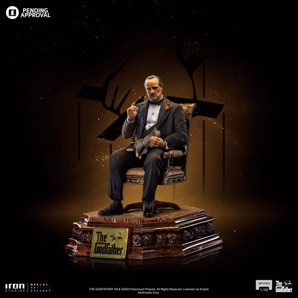 The Godfather Don Vito Corelione 1/10 Scale Limited Edition Statue
