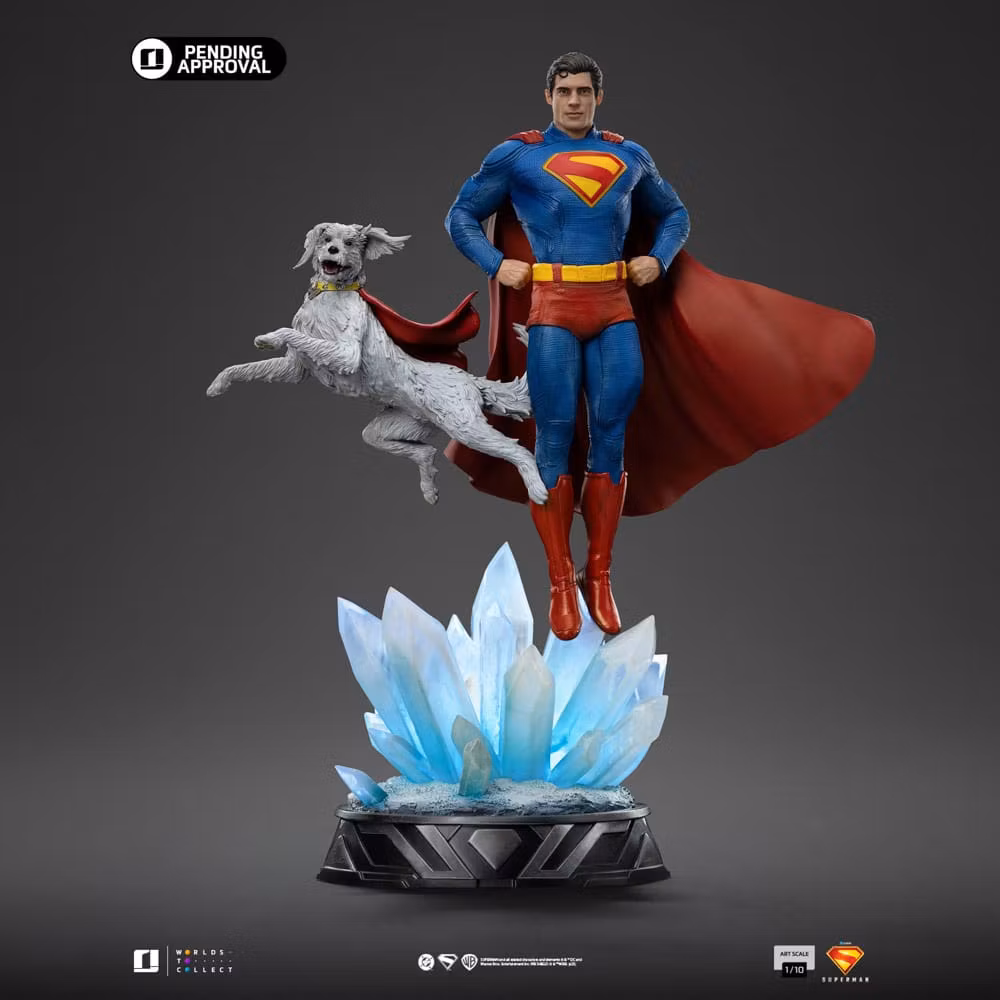 Superman Superman & Krypto 1/10 Scale Limited Edition Statue