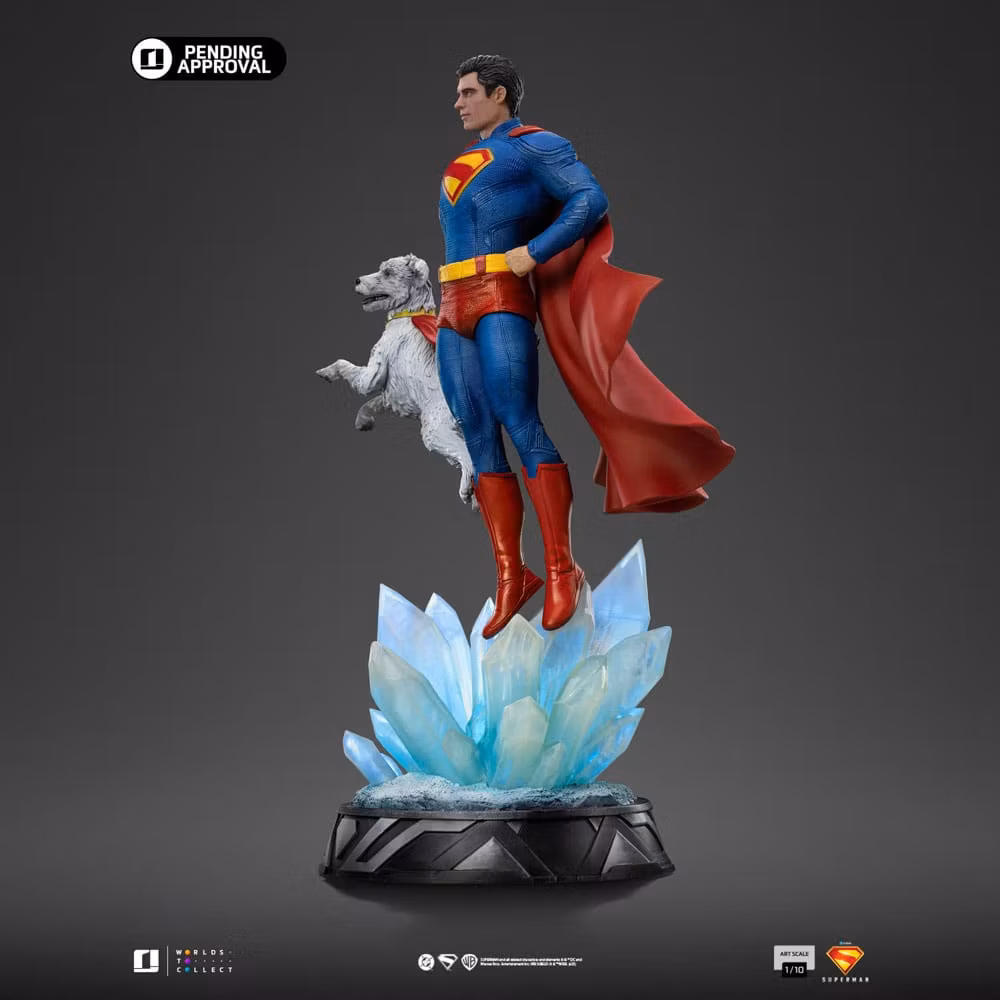 Superman Superman & Krypto 1/10 Scale Limited Edition Statue