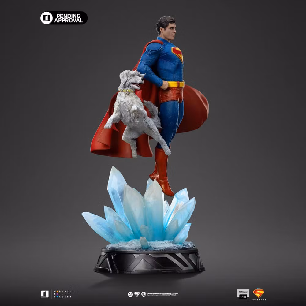 Superman Superman & Krypto 1/10 Scale Limited Edition Statue