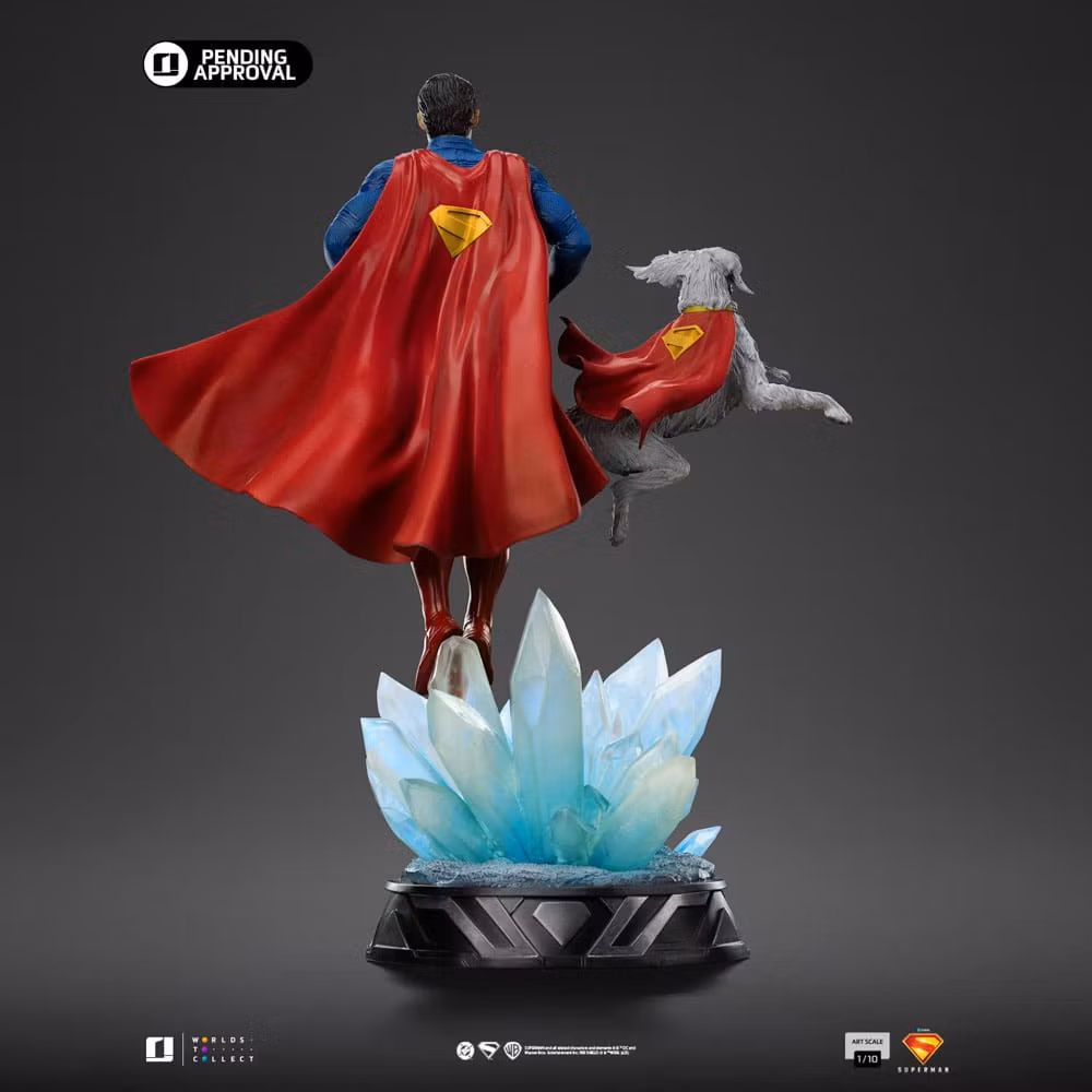 Superman Superman & Krypto 1/10 Scale Limited Edition Statue
