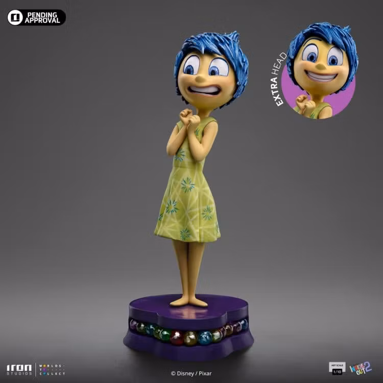 Inside Out 2 Joy 1/10 Art Scale Limited Edition Statue