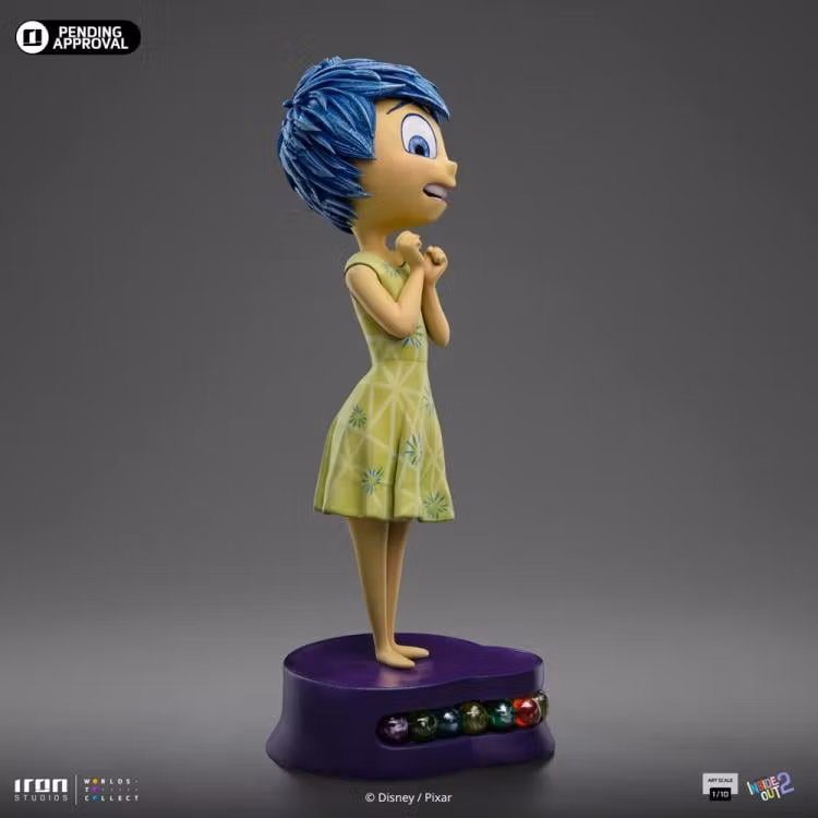 Inside Out 2 Joy 1/10 Art Scale Limited Edition Statue