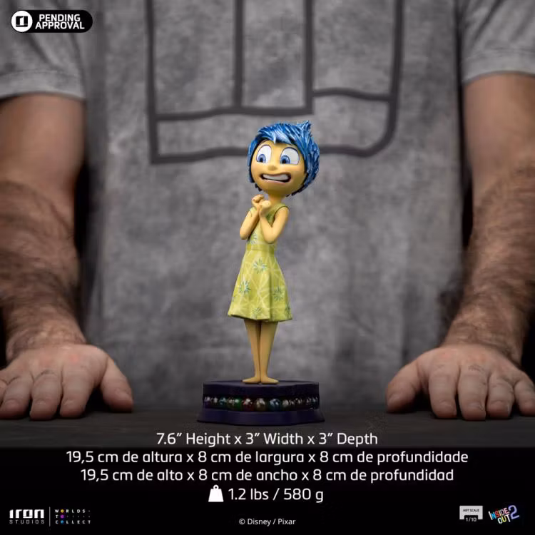 Inside Out 2 Joy 1/10 Art Scale Limited Edition Statue