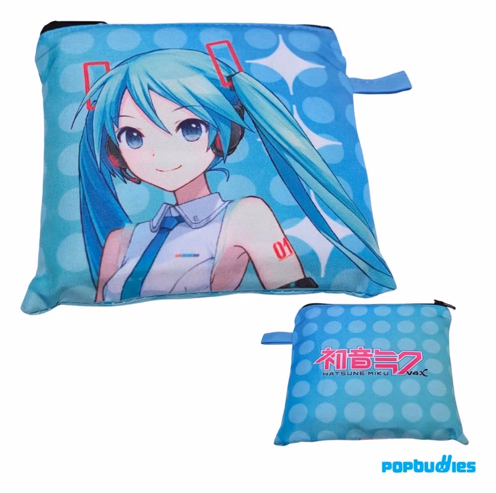 Hatsune Miku V4X Foldable Shopping Tote Bag XL
