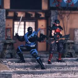 G.I. Joe Classified Series Snake Eyes & Kim "Jinx" Arashikage 2-Pack Action Figure