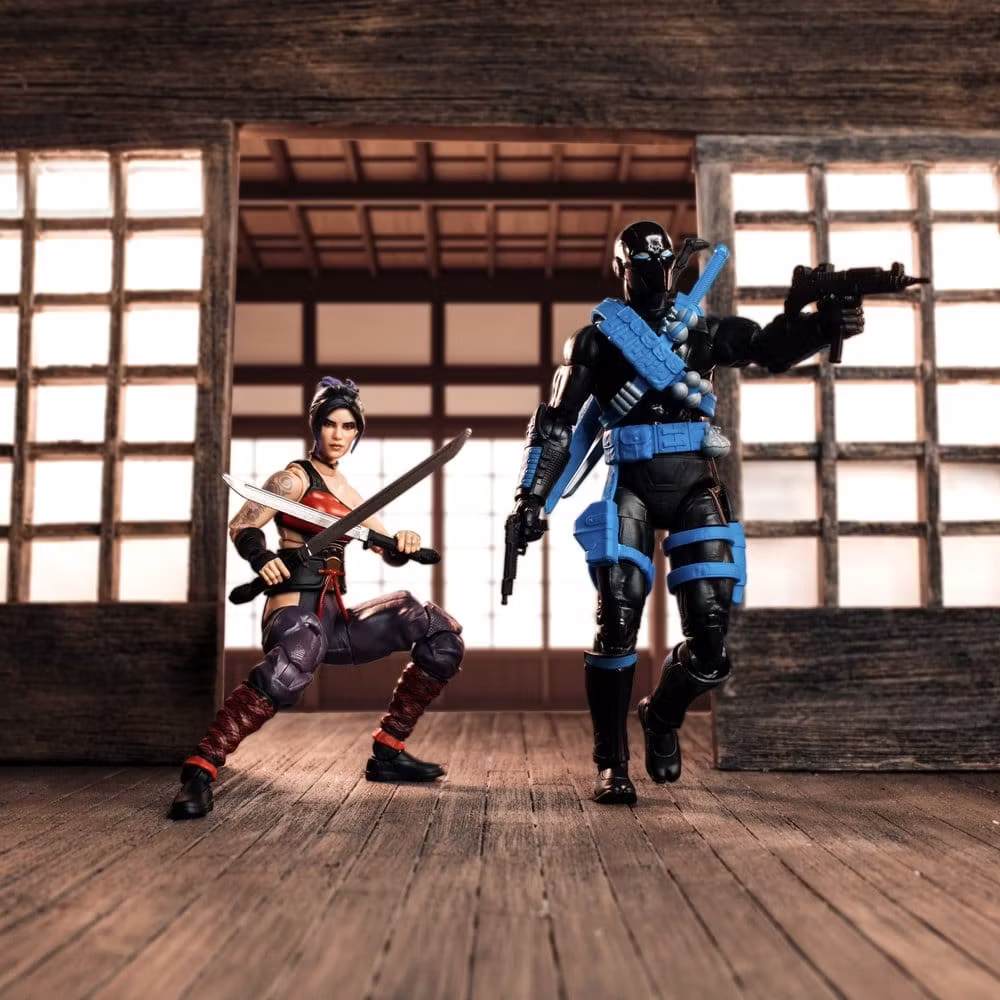 G.I. Joe Classified Series Snake Eyes & Kim "Jinx" Arashikage 2-Pack Action Figure