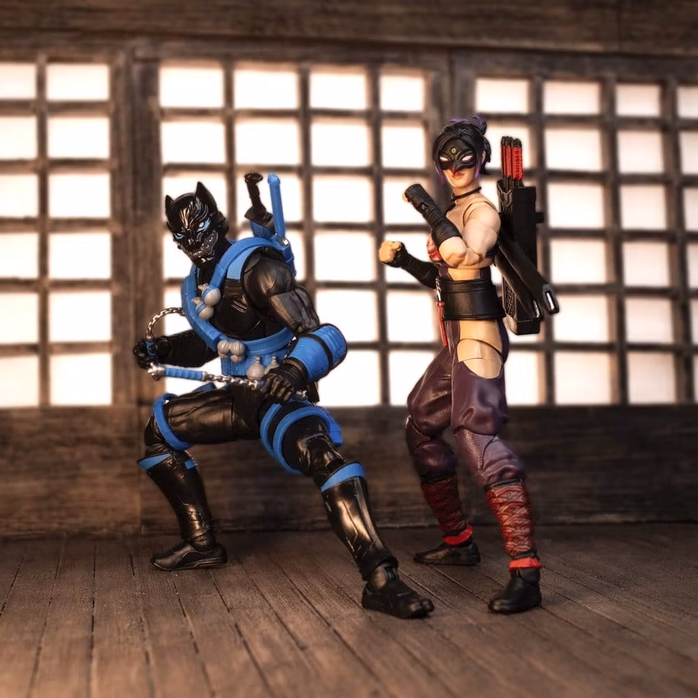 G.I. Joe Classified Series Snake Eyes & Kim "Jinx" Arashikage 2-Pack Action Figure