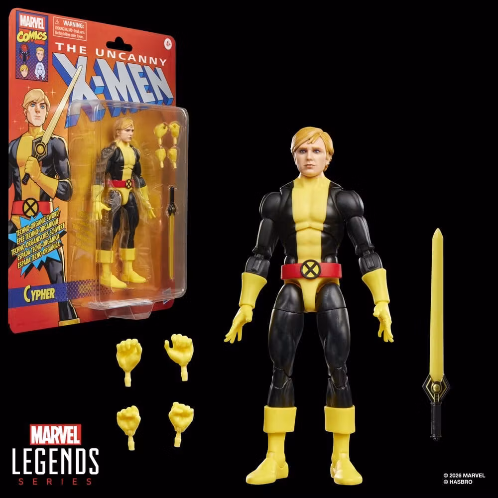 The Uncanny X-Men Marvel Legends Cypher Action Figure