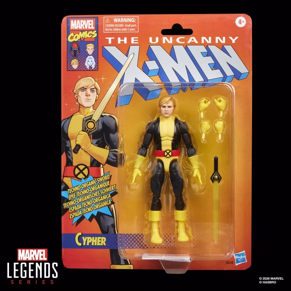 The Uncanny X-Men Marvel Legends Cypher Action Figure