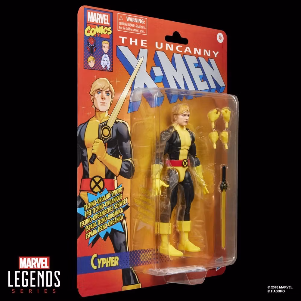 The Uncanny X-Men Marvel Legends Cypher Action Figure